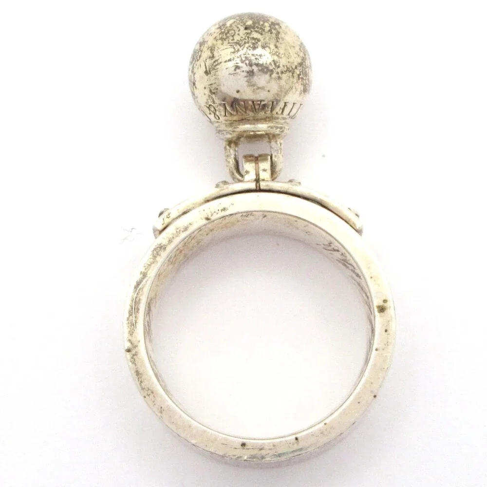Tiffany & Co. Hardware Ball Dangle Ring